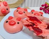 Foto langkah ke 12 dari resep Pao Pig (Isi Selai Strawberry).