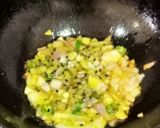 A picture of step 2 of Roasted gram Bhorta.