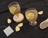 A picture of step 3 of Chia seeds tea.