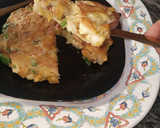 A picture of step 12 of MJ's bread casserole.