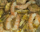Foto del paso 2 de la receta: Fideos Tomoshiraga Somen en salsa oriental de pescado, con albóndigas, y gambas langostineras