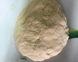 A picture of step 1 of Suji  spring roll.