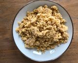 Une image de l'étape 1 de Crumble de pommes à la noisette.