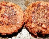A picture of step 8 of Mike's Oklahoma Open Faced Onion Sandwiches.