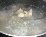 Hình bước làm 1 của món Canh gà hầm củ