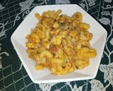 A picture of step 14 of Indian Masala Pasta.