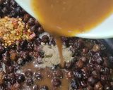 A picture of step 5 of Kala Chana Aloo Chaat.