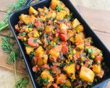 A picture of step 6 of Mixed Sabzi.