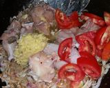 A picture of step 2 of Taaj kabab salan.