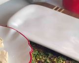A picture of step 4 of Christmas Tree Cheese Bites.