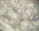 A picture of step 1 of Chicken qorma.