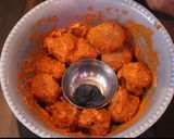 A picture of step 10 of Tandoori momos.