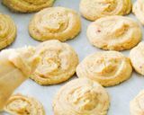 A picture of step 6 of Peanut Butter Cookies.