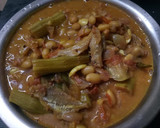 நாட்டு மொச்சைக் கருவாட்டுக் குழம்பு (பாரம்பரிய முறையில்) / mochai karuvadu kulambu Recipe in tamil ரெசிபி ஸ்டேப் 4 புகைப்படம்