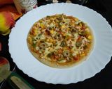 A picture of step 5 of Pizza Dosa.