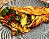 Foto del paso 4 de la receta: Falso crepe de calabacín saludable
