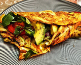 Foto del paso 4 de la receta: Falso crepe de calabacín saludable