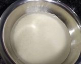A picture of step 1 of Bhagar khichadi.