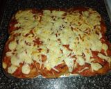 Foto del paso 9 de la receta: Lasagna de pollo, verdura, ricota y jamón y queso