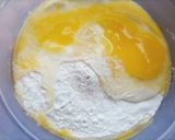 A picture of step 1 of Mango Pancakes.