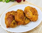 Foto langkah ke 6 dari resep Pisang Goreng Wijen Bumbu Instan.