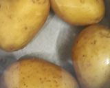 A picture of step 1 of CURRY LEAVES FRIED POTATOES   .