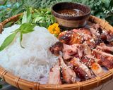 Hình bước làm 2 của món Bún vịt nướng