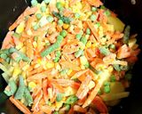 A picture of step 2 of Easy Potato Bean Soup.