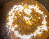 A picture of step 3 of Dal makhni.