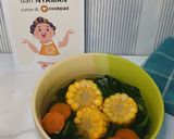 Foto langkah ke 4 dari resep Sayur Bening Bayam Wortel Jagung.