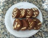 Foto langkah ke 5 dari resep Mozaik Pasta/Kue Mozaik (No Telur, No Mikser, No Oven).