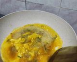 Foto langkah ke 3 dari resep Kreasi Telur dadar Lobak kering.