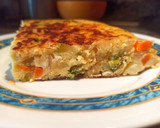 Foto del paso 5 de la receta: Tortilla y pastel de verduras, dos recetas en una