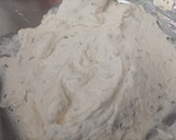 A picture of step 3 of Cucumber, Smoked Salmon, and Goat Cheese Whipped Cream Verrines.