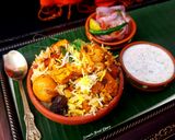 A picture of step 7 of Veg dum Biryani in Pressure Cooker.