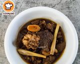 Gambar langkah 9 resipi Daging Kicap Tumis Asam.