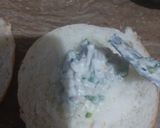 A picture of step 4 of Tawa grill crunchy bun.