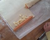 Une image de l'étape 1 de Feuilleté Saucisse mozzarella.