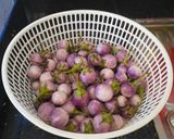 Hình bước làm 1 của món Cà pháo muối xổi chua ngọt