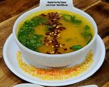 A picture of step 4 of Indian Style Dal Shorba - Red & Yellow Lentil Spiced Soup - Mixed Moongdal & Masoordal Shorba.