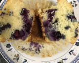 Foto del paso 5 de la receta: Muffins de arándanosSúper fáciles, rápidos y deliciosos! 😋