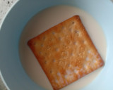 Gambar langkah 3 resipi Mango Float.