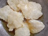 Keripik nasi sisa tanpa dimasak tanpa di jemur