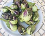 Foto del paso 1 de la receta: Berenjenas de almagro aliñadas