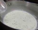 A picture of step 1 of Sabudane ki kheer.