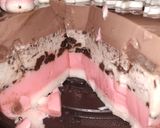 Foto langkah ke 3 dari resep Puding susu 4 lapis vanilla-strowbery-oreo-coklat.