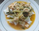 Foto langkah ke 6 dari resep Sayur Lodeh Tempe Kacang Panjang Labu Siam.