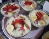صورة لخطوة 3 من وصفة تحلية بالفواكه والياغورت