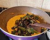 A picture of step 11 of Curd Okra or Dahi ki Bhindi..