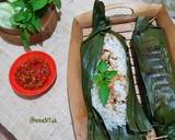 Cara Membuat Nasi Bakar Teri Tempe Kemangi 10